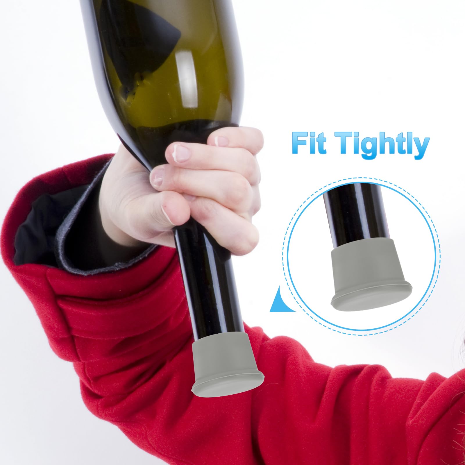 PATIKIL Silicone Wine Stoppers - Image 3