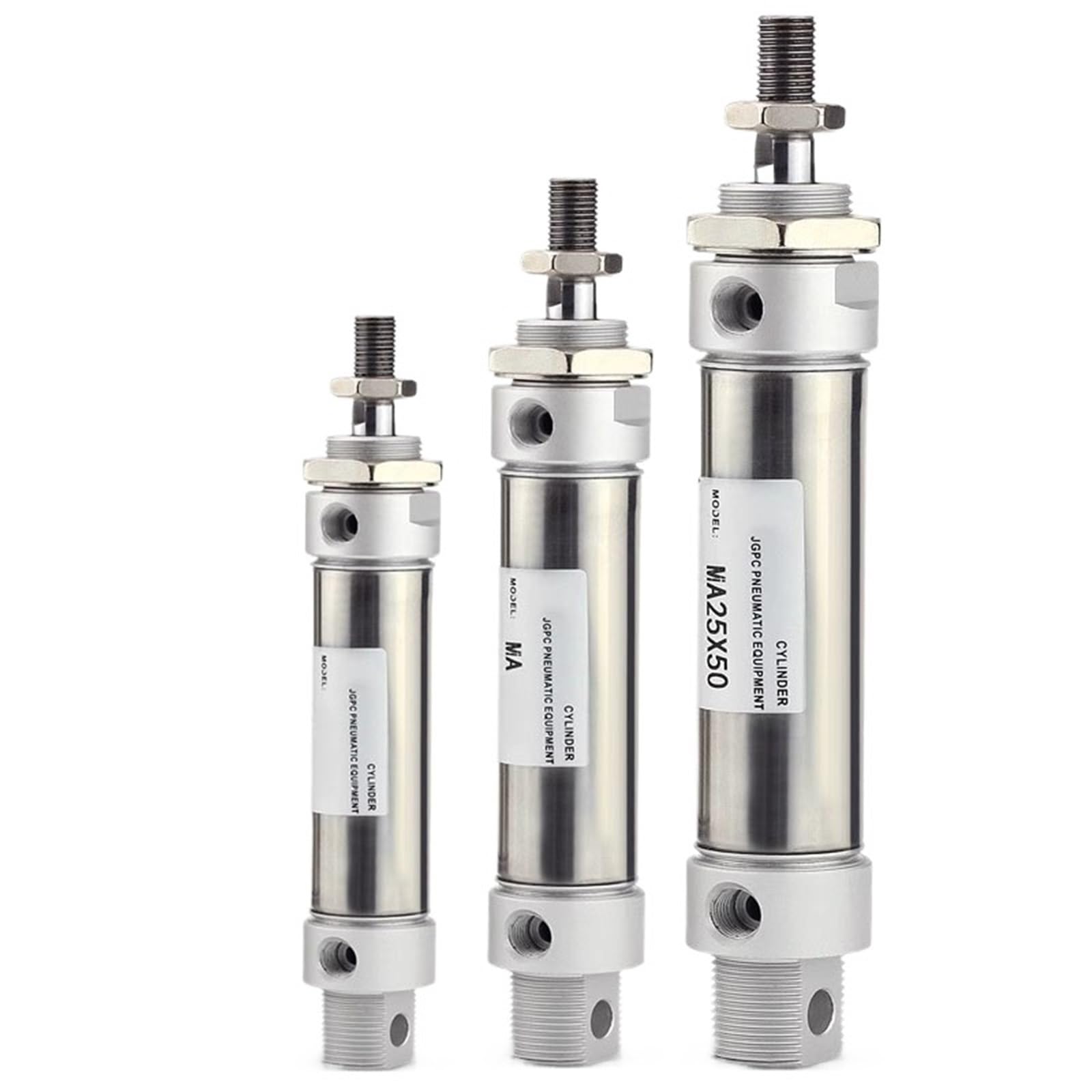 Cylindre pneumatique MA40 mini vérin double action course 400mm