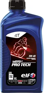エルフ(ELF) エンジンオイル MOTO 4 PRO TECH 5W-40 バイク用 全化学合成油 1L