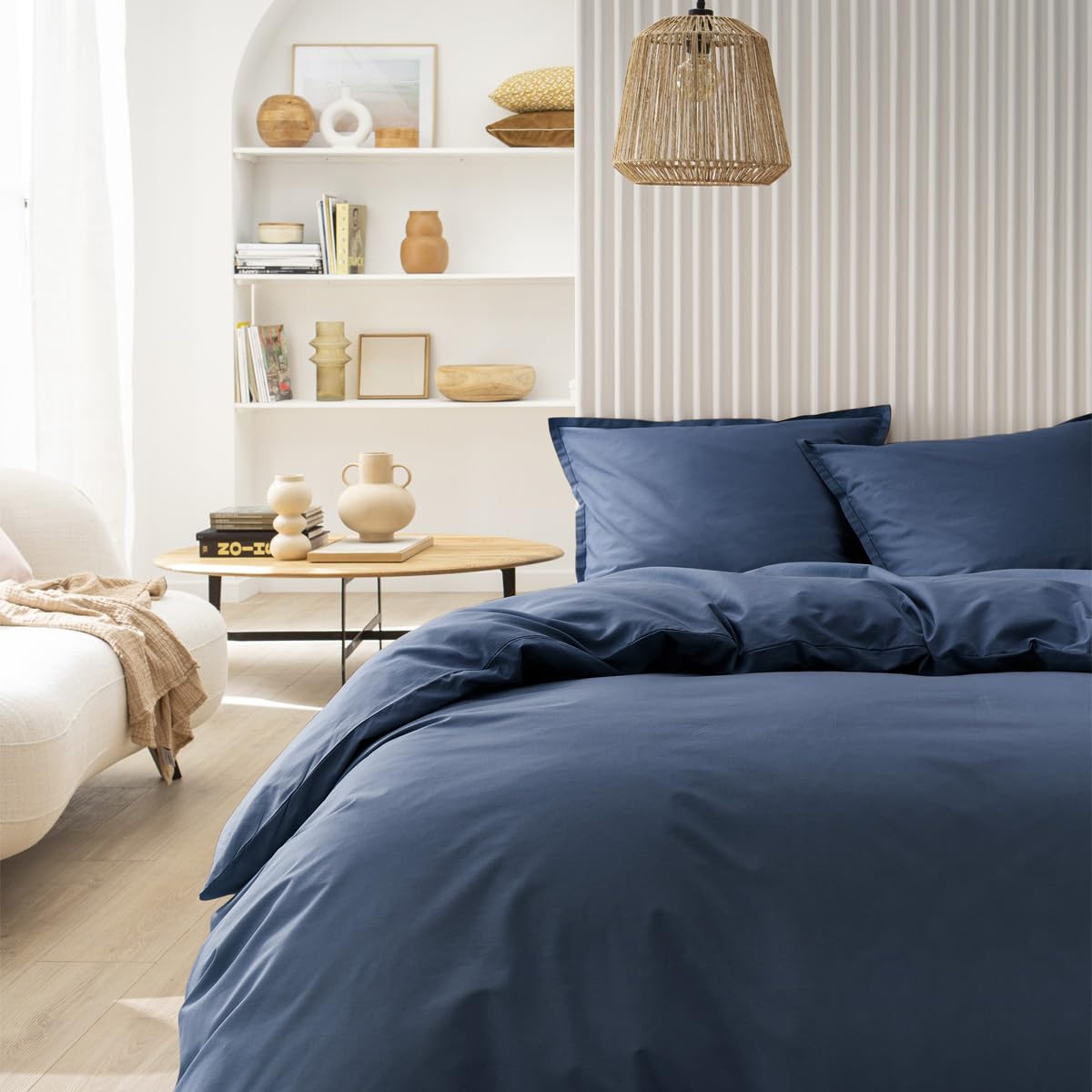 ITC Duvet Cover Cotton Black Nocturne 260 x 240 cm