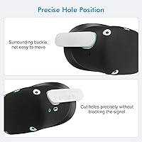 Vista 42 de Relohas Accessories for Oculus Quest 2, VR Accessory Set for Meta Quest 2, Include Controller Grip Leather Cover, VR Shell Cover, Face Cover, The