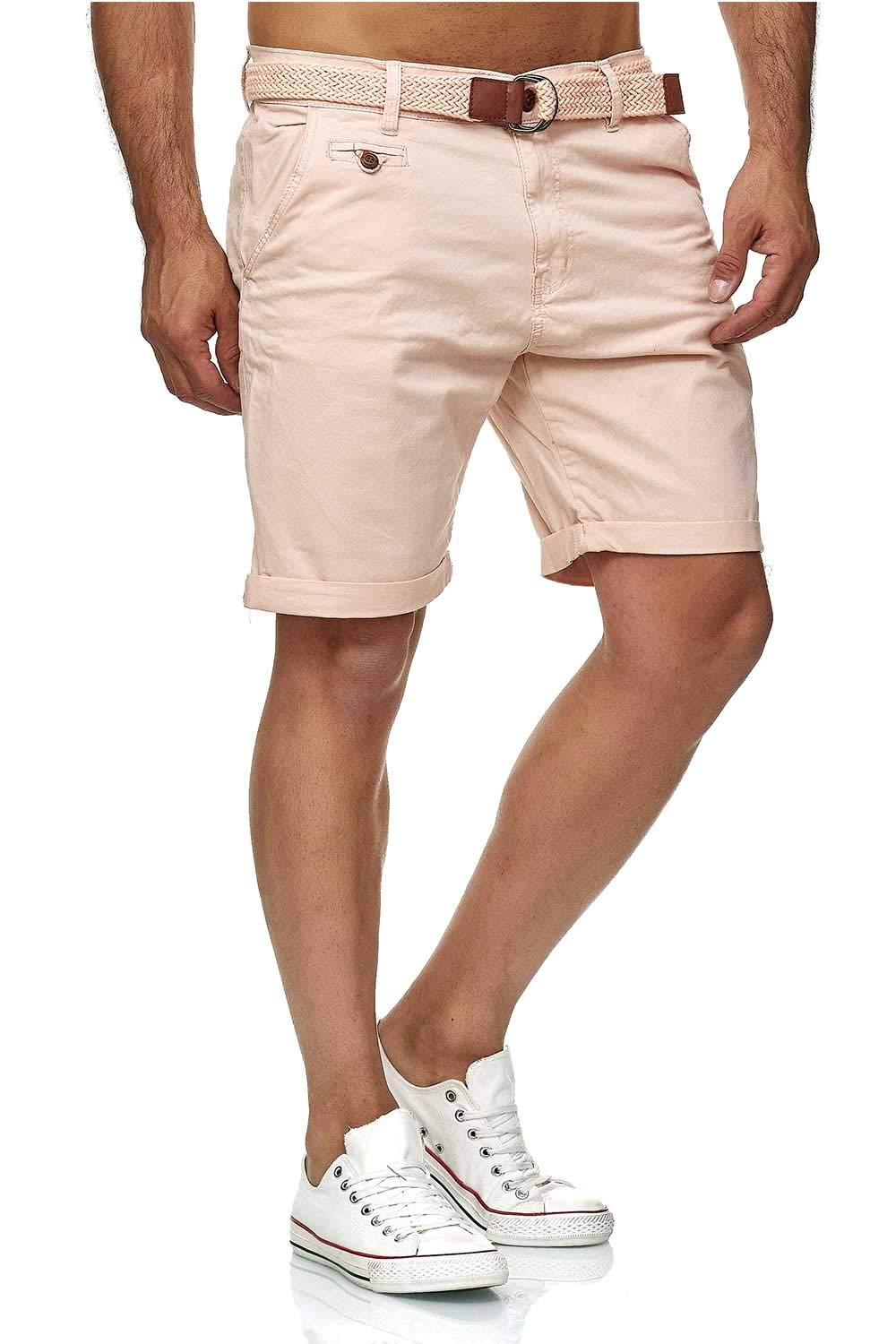 Indicode Conor Pantalones cortos de algodón para hombre