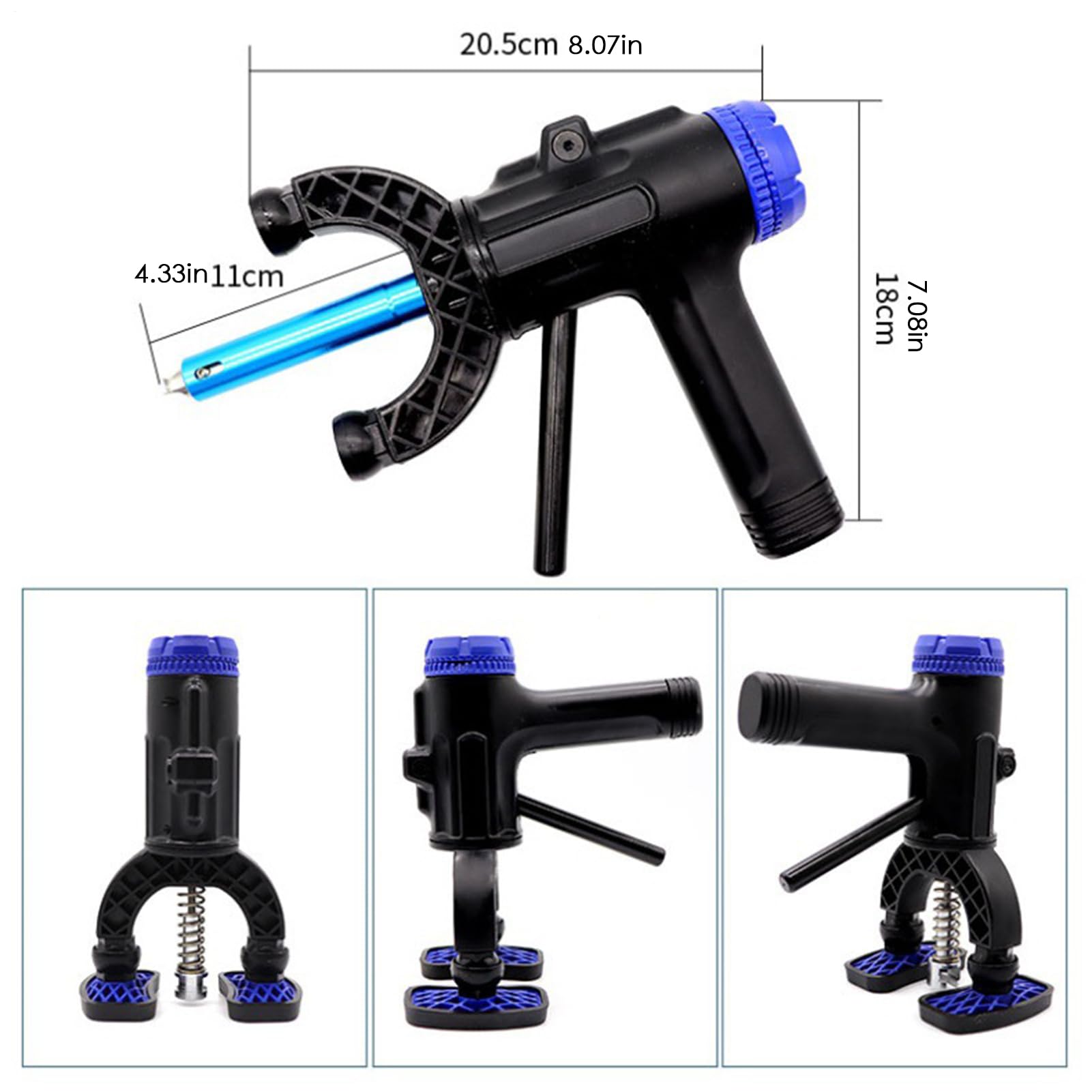 Riparatore Ammaccature Auto Potente Strumento Manuale Regolabile a | Kit Di Riparazione Ammaccature Per Camion ATV Garage Porta Veicolo Moto Barca Manutenzione Garage Domestico Porte Barche