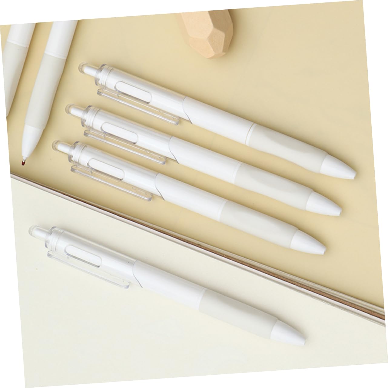 jojofuny 2 Set Penne Gel Nere Con Punta Fine Penne Retrattili Per Ufficio E Scuola Accessori Pratici Per Scrittura E Premium 10 Pezzi * 2
