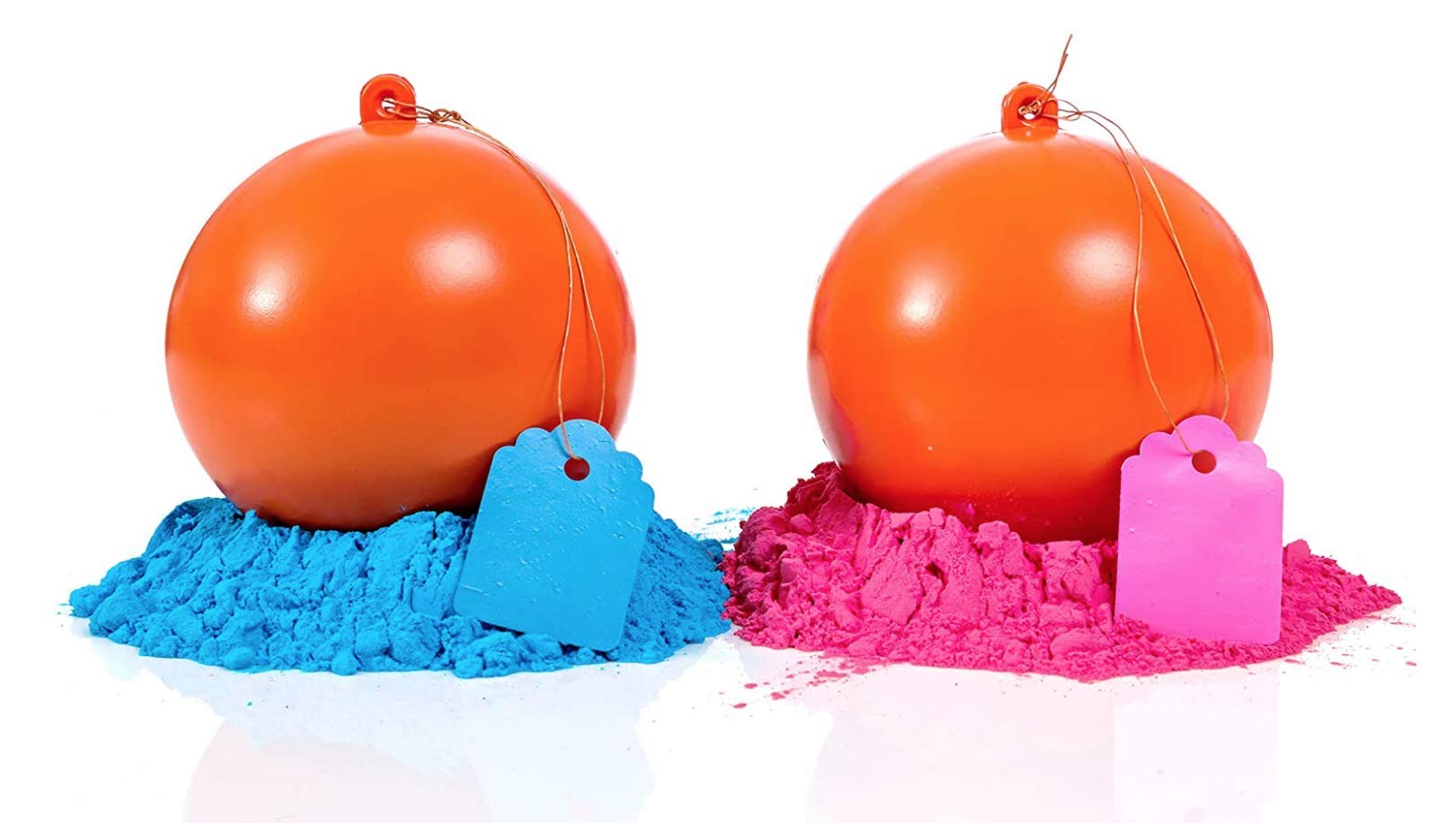 The Original Gender Reveal Orange Target Shotgun Exploding Target Balls