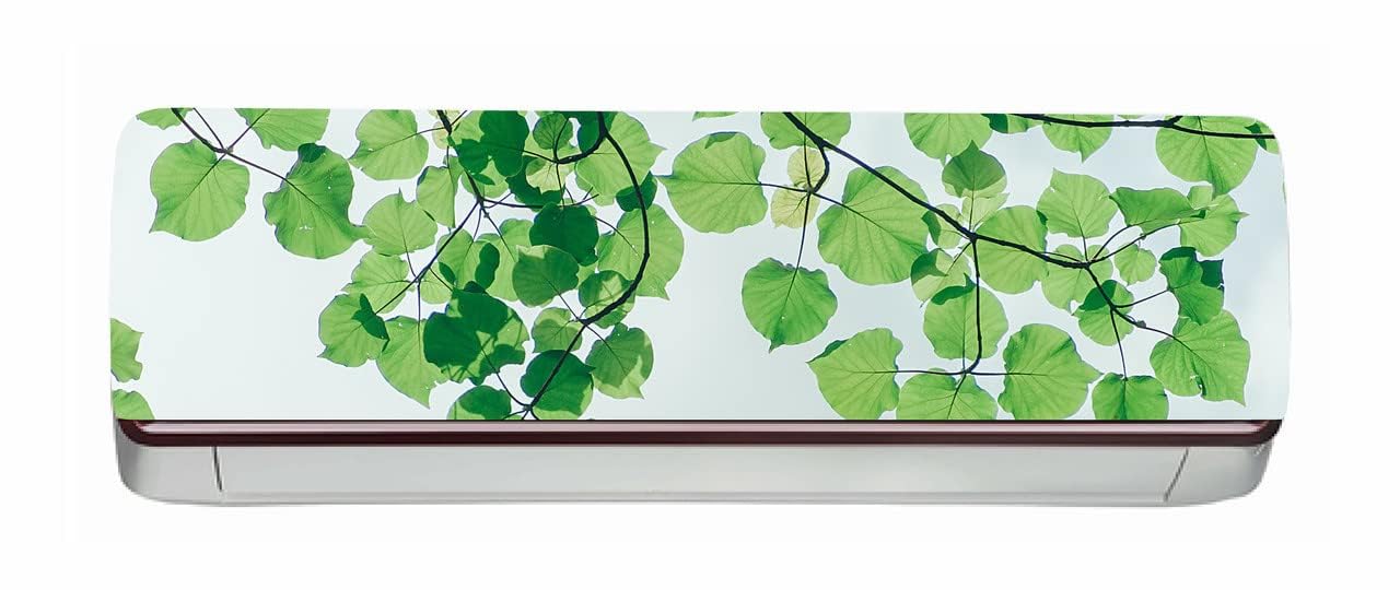 DreamKraft Green Leafs AC Sticker Self Adhesive for Home Decor (Multicolor PVC Vinyl 30cm x 91cm)-AC331-image-18