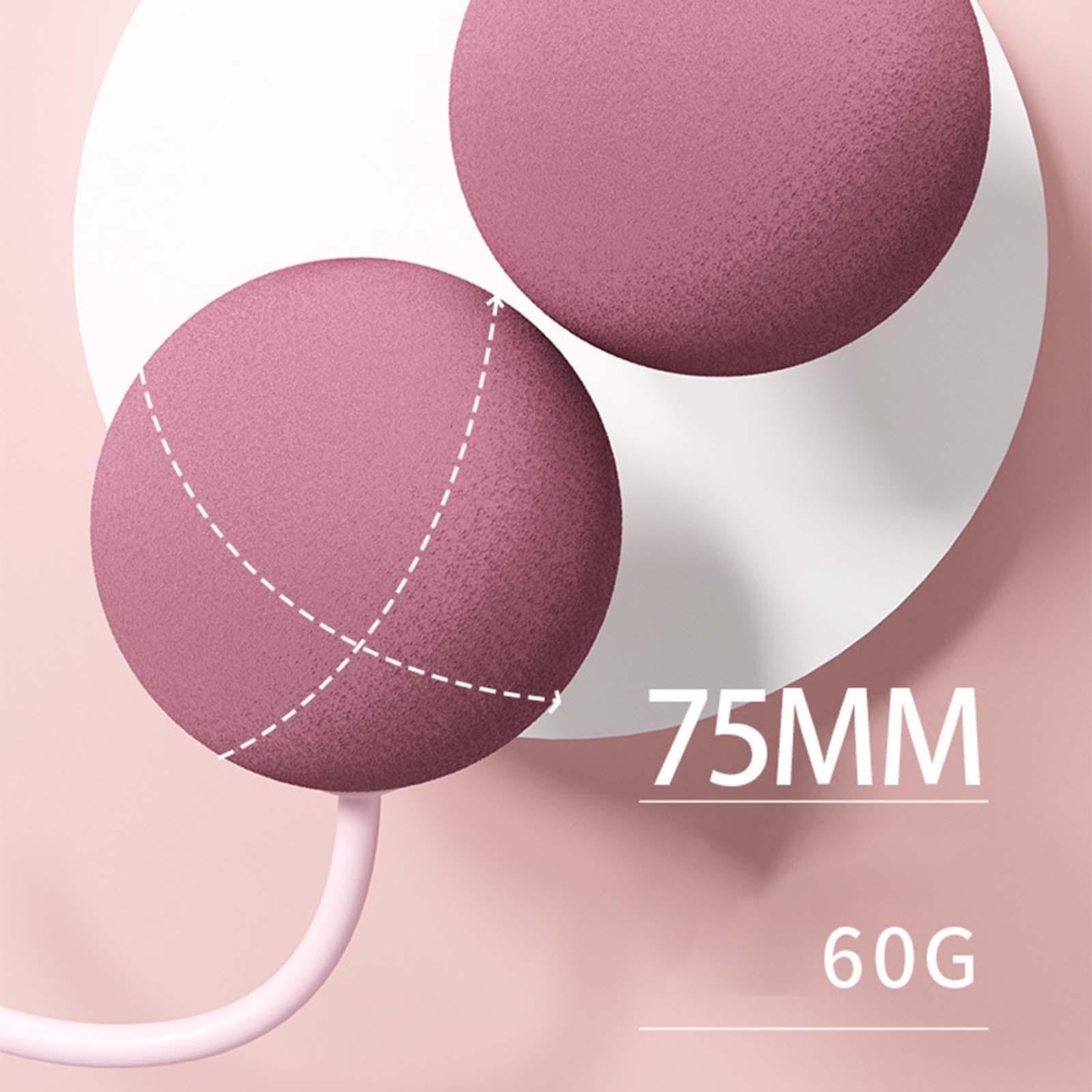 Bezprzewodowa skakanka siłownia ćwiczenia fitness ważona skakanka dla dzieci średnica piłki 3,2 cm różowa kulka śr. 3,2 cm różowa 13,4 x 3,3 cm