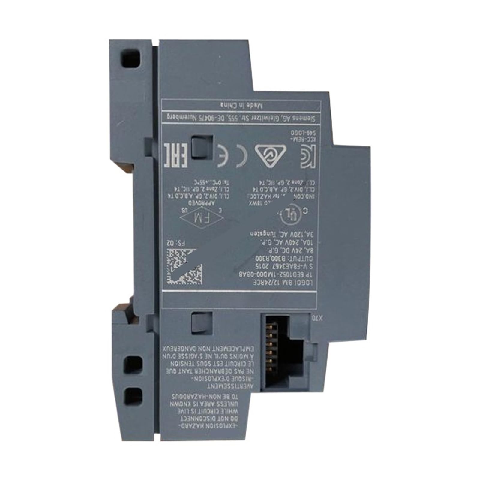 6ED1052-1HB08-0BA0 module analogique KPS6030D et extension 6ED1055-1MM00-0BA2 pour automate