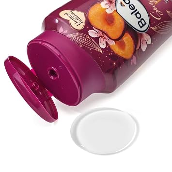 Balea Set of 2 Hair Care: Sugar Plum Shampoo with Plum Fragrance Silicone Free for Smooth Hair 300 ml + Professional Hair Treatment Acai & Basil Deep Care for Damaged Hair 150 ml (450 ml)