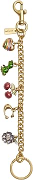 Coach Bag Charm, Multi, One Size