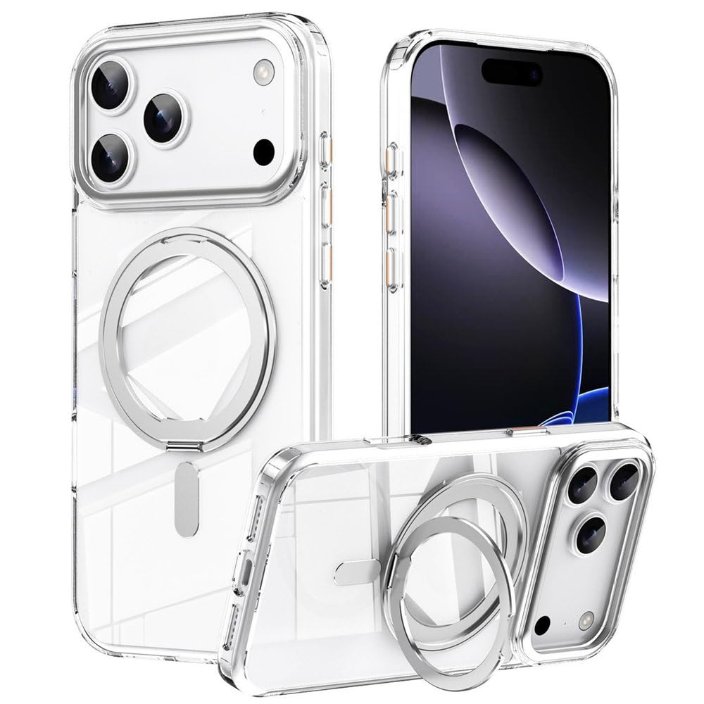 Coque antichoc iPhone 16 Pro Max transparente compatible chargeur induction et MagSafe - 8