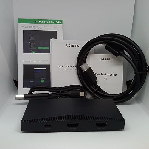 Amazon.co.jp: UGREEN 4K@30Hz 外付けキャプチャカード 4K録画対応