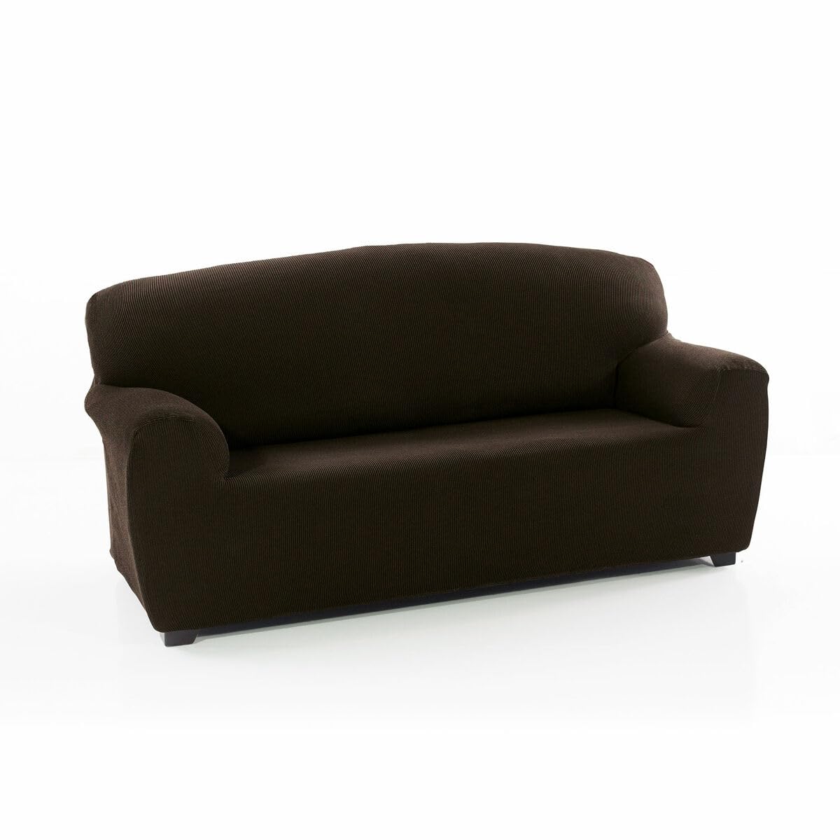 Super Elastic Pocket Sofa Cover for 4 Seater Sofa with Exclusive Design, Breathable, Comfortable and Durable, Sofa Cover, Easy to Install, 220-260 cm, Brown