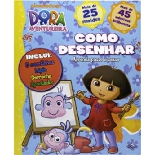 Dora, a Aventureira. Como Desenhar