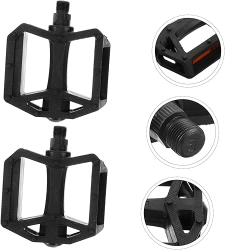 Miniatura 7 de BCOATH 2 unids bicicleta de carretera Pedal plano Accesorios de bicicleta MTB Pedal antideslizante Pedales de bicicleta de montaña Pedales de