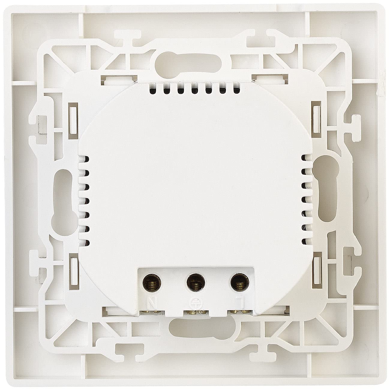 Luminea Home Control Alexa Smart Steckdose: 10er-Set WLAN-Unterputz-Steckdosen mit Verbrauch-Messung, App, 3.680 W (Unterputz-Steckdose Alexa, Programmierbare WLAN)