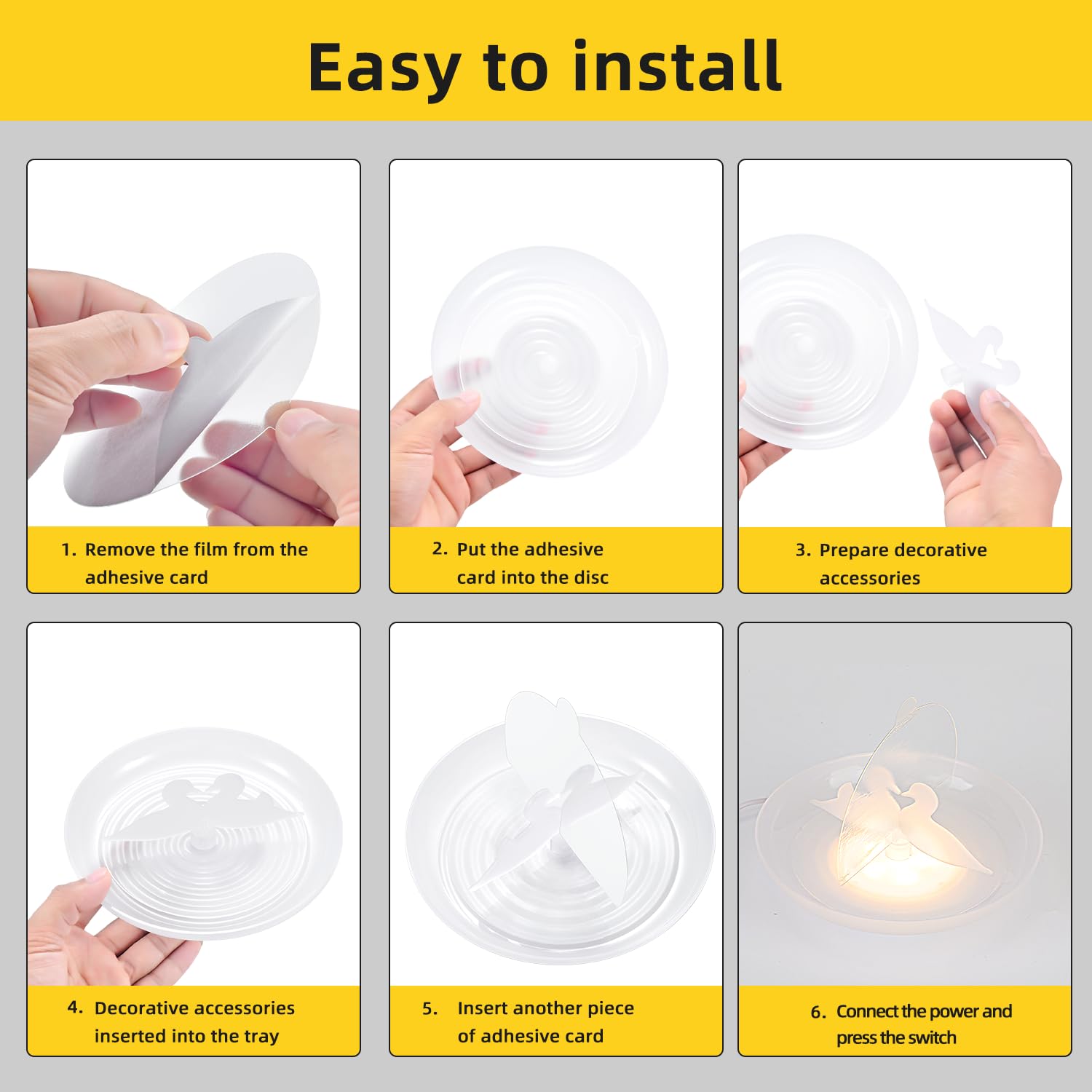 ASPECTEK Trappola Sticky Dome™ per Pulci e Cimici con 2 Dischi Adesivi Inclusi, Inodore, Non Tossica, Sicura per Bambini e Animali Domestici (Spina EU