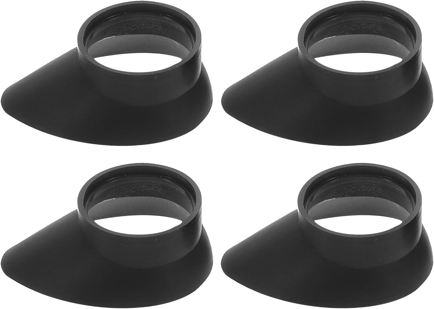 4Pcs Rubber Binocular Eyepiece Covers 29-33Mm with Long Ear Design, Protective Optics Caps for Microscopes and Telescopes, Comfortable Eye Guards for Birdwatching and Outdoor