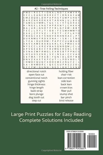 Logger Word Search Book: Work Ready Logging Vocabulary, Tree Felling Techniques, Chainsaw Safety, and Timber Harvesting