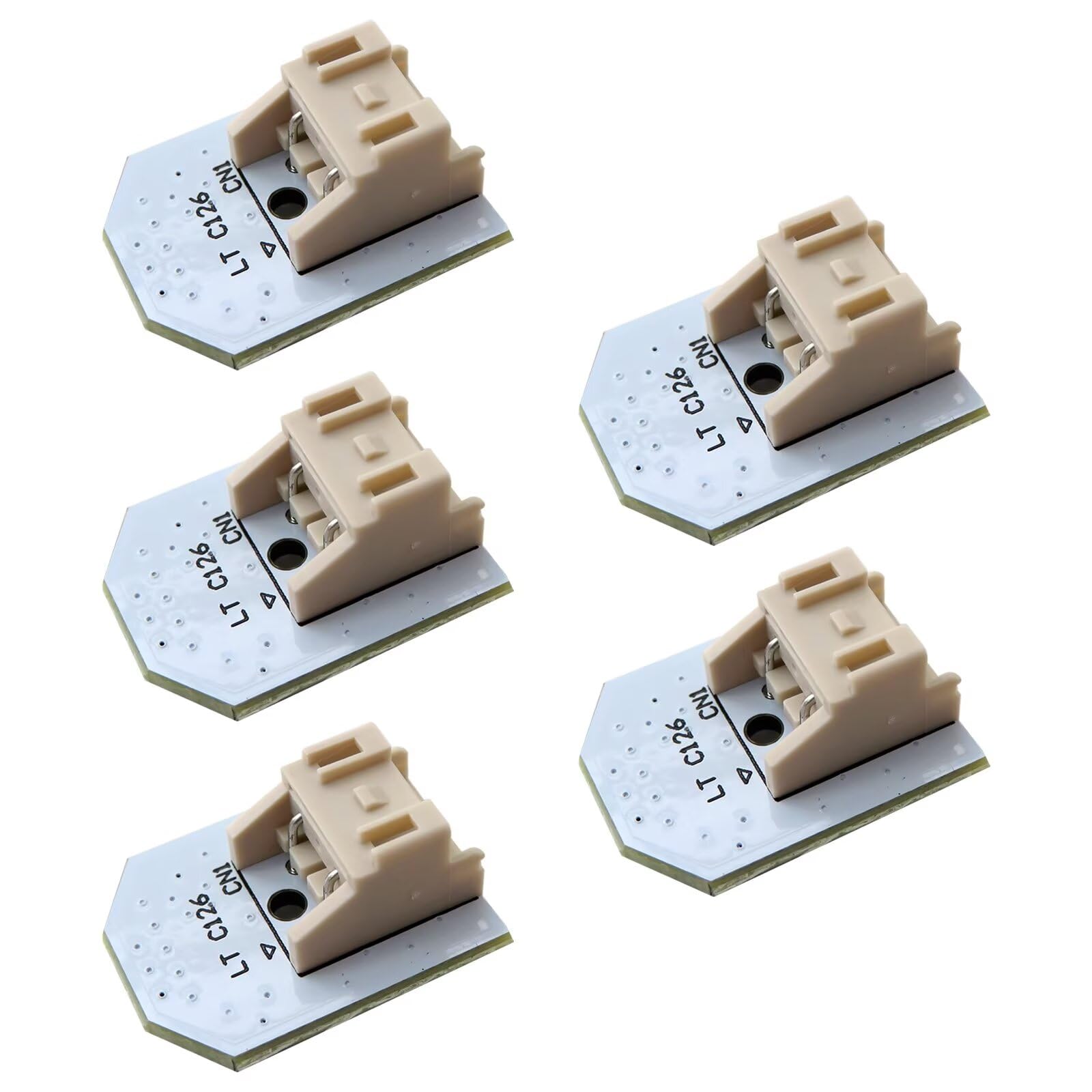 BUTITNOW WR55X11132 5Pcs Refrigerator Light Replacement LED for GE