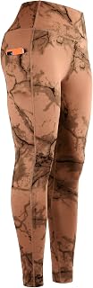 Cadmus High Waist Yoga Workout Stretch Capri Leggings for Women