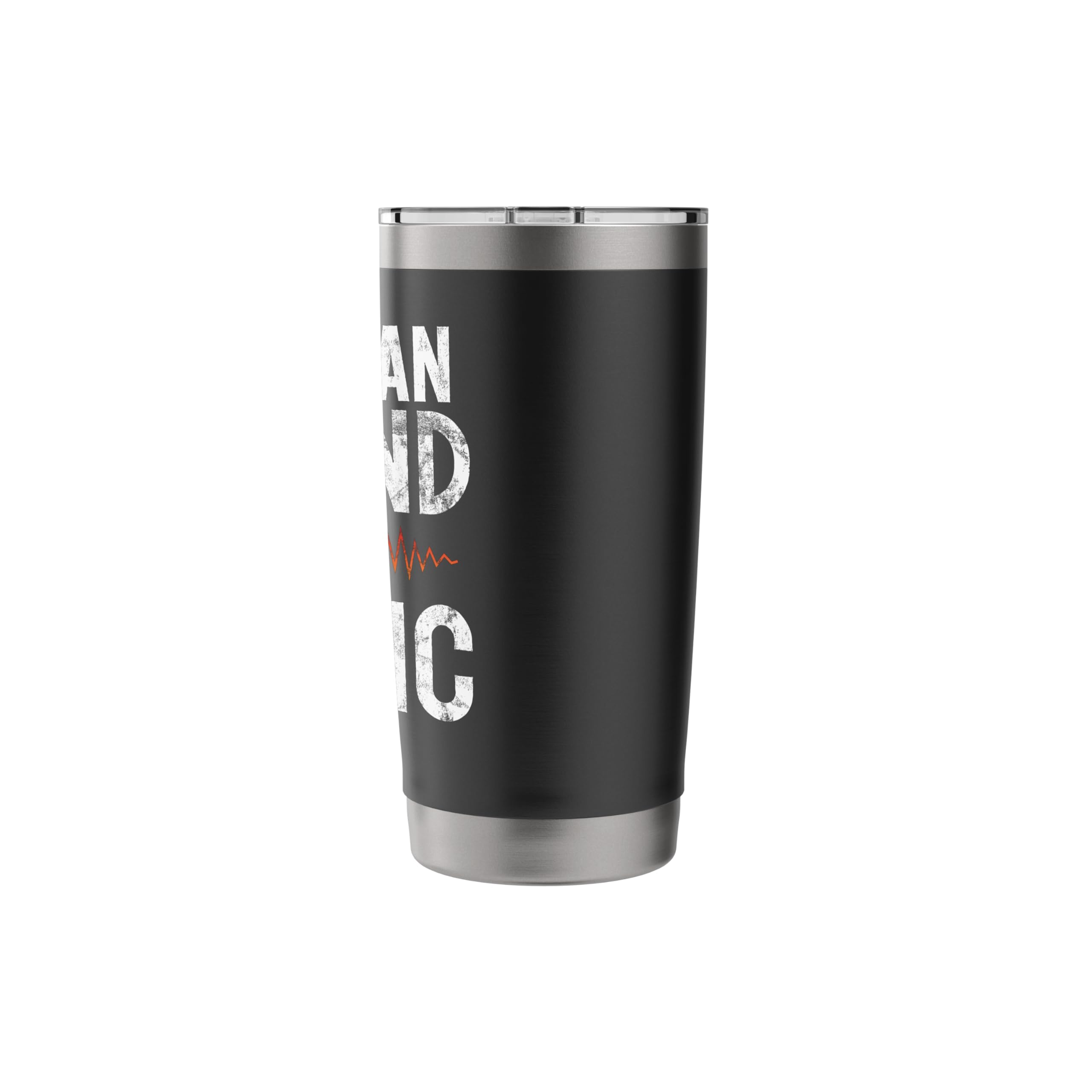 The Man behind the Music DJ Stainless Steel Insulated Tumbler
