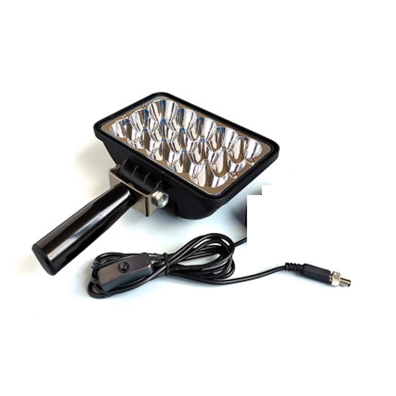 Lámpara de curado UV, Lámpara de curado UV portátil 300 W y 395 nm, lámpara con mango, placa pegamento sin sombras, detección fallas, resina fotosensible(365nm)