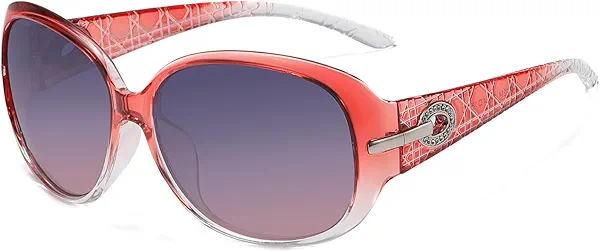 DUCO Classic Sunglasses for Women polarized womens sunglasses 100% UV Protection Shades 6214