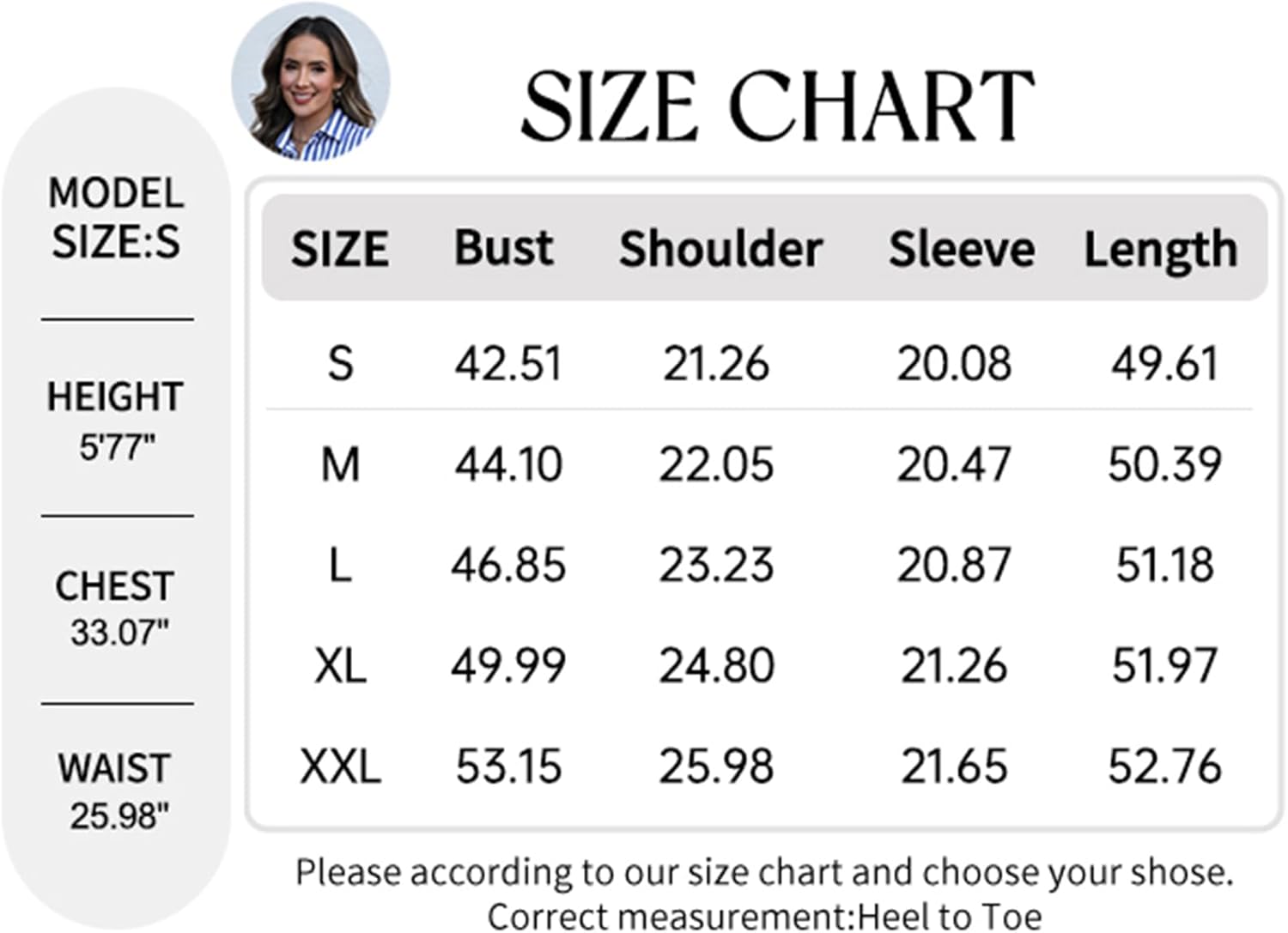 Choichic Shirt Dresses for Women Cotton Button Down Oversized Striped Maxi Dress Cover Up with Pockets - Image 6