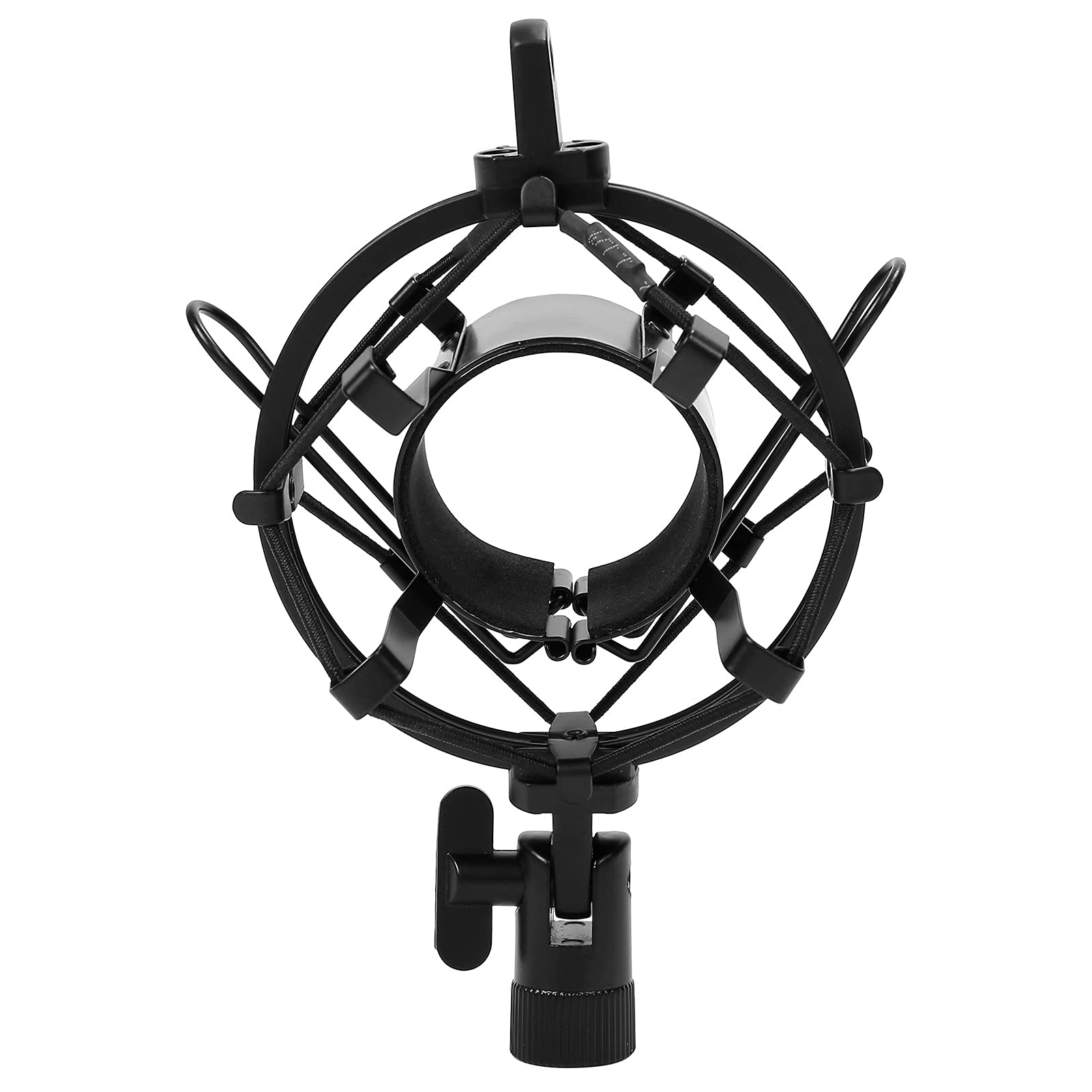 ciciglow Mikrofon-Isolationsschild, Faltbar mit Mikrofon-Gewindehalterung, Absorbierender Schaumstoff mit Hoher Dichte, Tragbare Mikrofonschutzmaske, Mikrofonzubehör für Gesangsaufnahmen