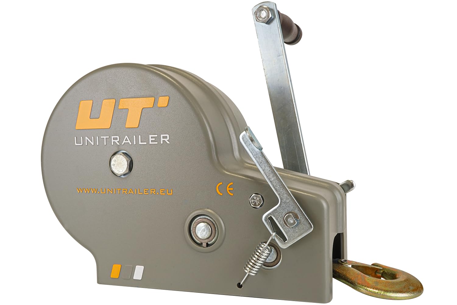 UNITRAILER Kurbelwinde mit Riemen | 1135kg Tragkraft