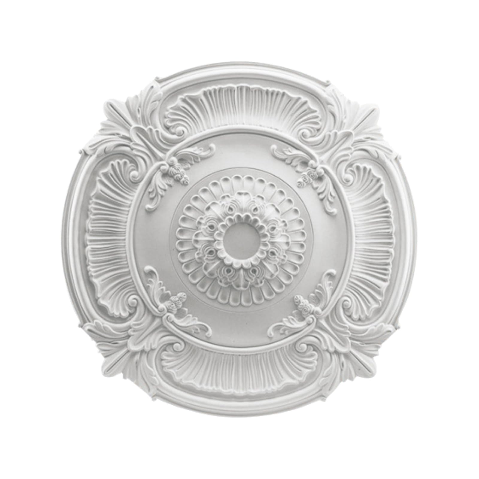 Rond base de lustre en PU pour masquer les défauts électriques de plafond