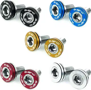 スギノエンジニアリング 自転車 BB Axle Bolt アルミキャップ付きボルト(ペア) ゴールド