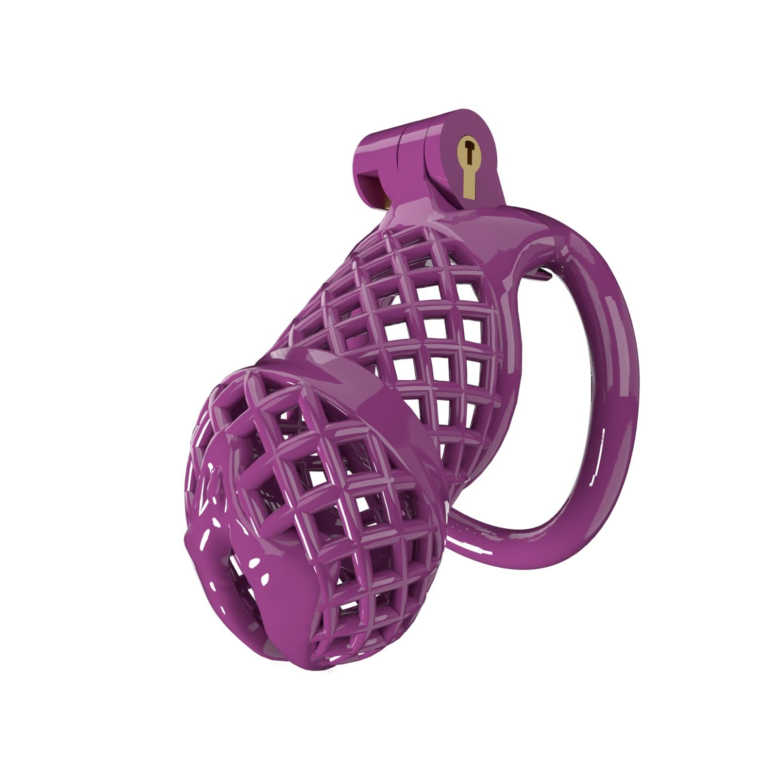 Hdynasty Gabbia Fitness da Uomo in Resina Viola con Cinque Anelli