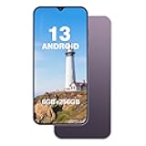 fuxinya Unlocked Cell Phone A14 Pro Max Smartphone 6GB+256GB Android Phone 13MP+50MP Camera 6.8-inch HD Screen Mobile Phone 5G Dual SIM (Purple1)