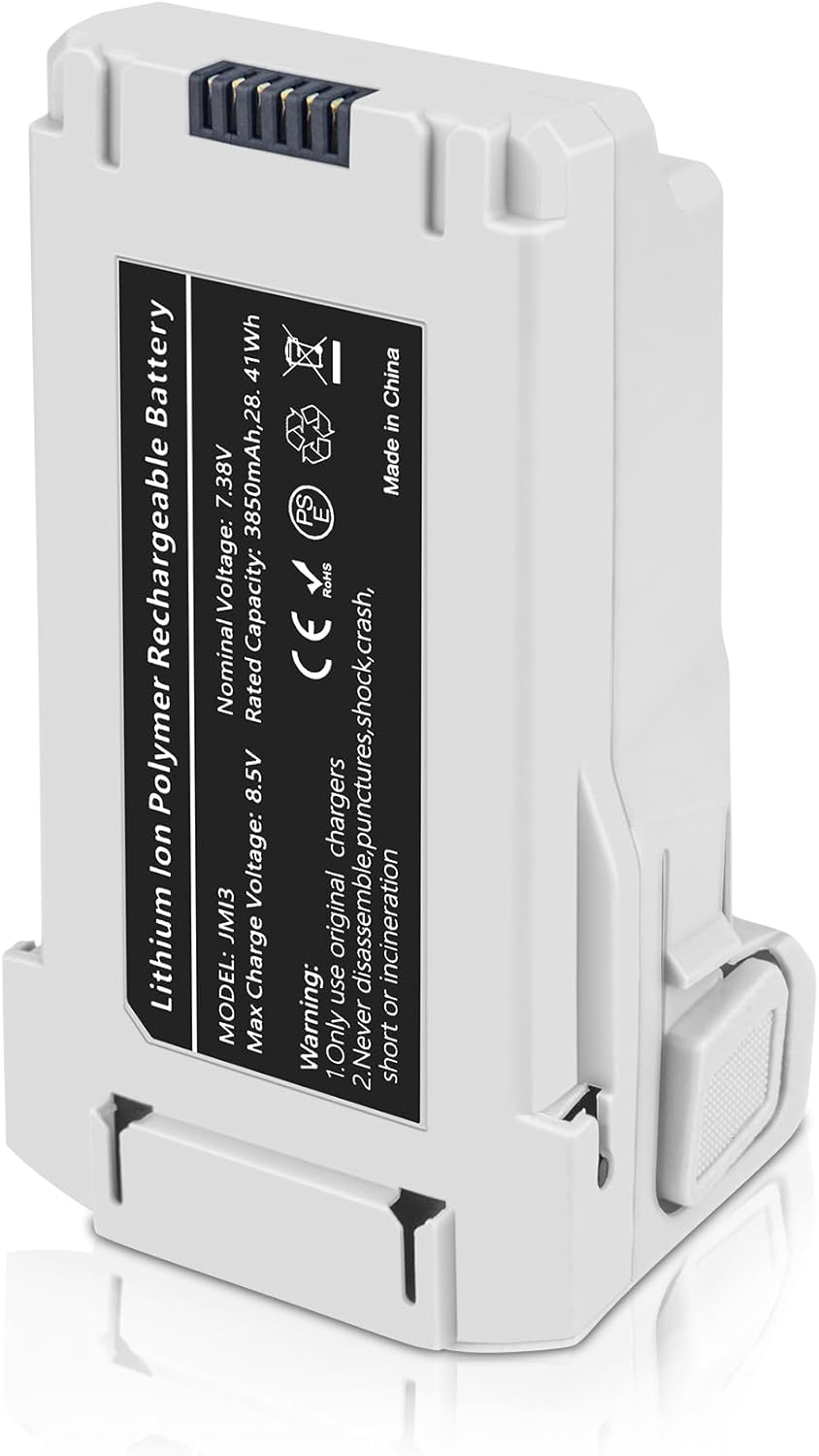 Intelligent Flight Mini 3 Battery Plus 2-Pack 3850mAh Replace for Mini 3/Mini 3 Pro Battery Compatible with Mini 3 / Mini 3 Pro Drone