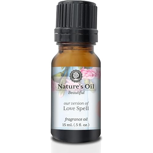Love Spell (Our Version) Fragrance Oil for Perfume, Cologne, Diffusers, Soap Making, Candle Making, Lotion, Home Scents, Linen Spray, Bath Bombs, Slime (0.5 Fl Oz)