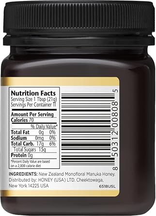 Manuka Doctor - MGO 225+ Manuka Honey Monofloral, 100% Pure New Zealand Honey. Certified. Raw. Non-GMO (8.75 oz)