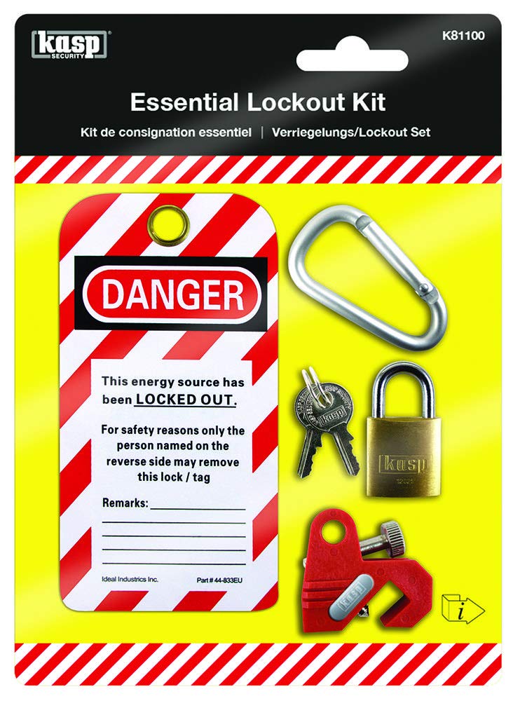 Kit esencial de bloqueo | Protección personal de bloqueo/seguridad del sitio, 1 unidad – K81100
