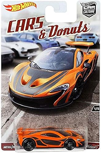 Hot Wheels Mattel Car Culture Cars & Donuts McLAREN P1 1/5 Educación (EDU)