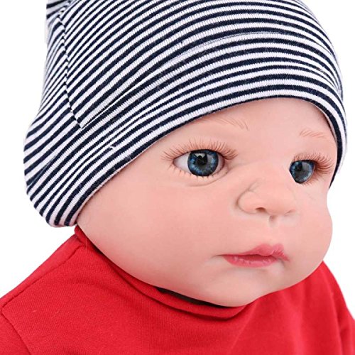 YIHANG Volle Silikon Vinyl Reborn Baby Doll Realistische Handgemachte Babys Puppen 22 Zoll 55 cm Lebensechte Kinder Spielzeug Kinder Geburtstagsgeschenk – Bild 6