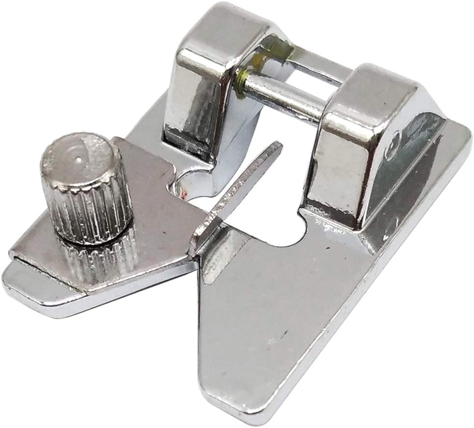 HONEYSEW Stitch in Ditch Foot/Edge Joining Foot Sewing Machine Presser Foot for All Low Shank Snap-On Singer, Brother, Babylock, Janome, Kenmore, White, Juki, New Home, Simplicity, Elna etc