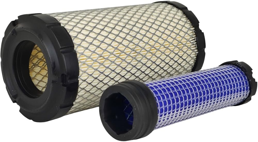 Maintenance Filter Kit 77700-03362 for Kubota BX22 BX23 BX24 BX25 BX2230 BX2350 BX2360 BX2370 BX1500D BX1800 BX1830 BX1850 BX1860 BX2230 BX2200 BX2660 BX2670 GR2100 GR2120 ZD18 ZD21 Oil Fuel Air