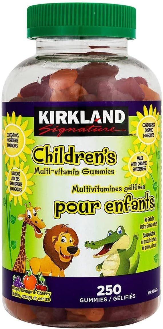 Kirkland Signature Children's MultiVitamin Gummies, 80