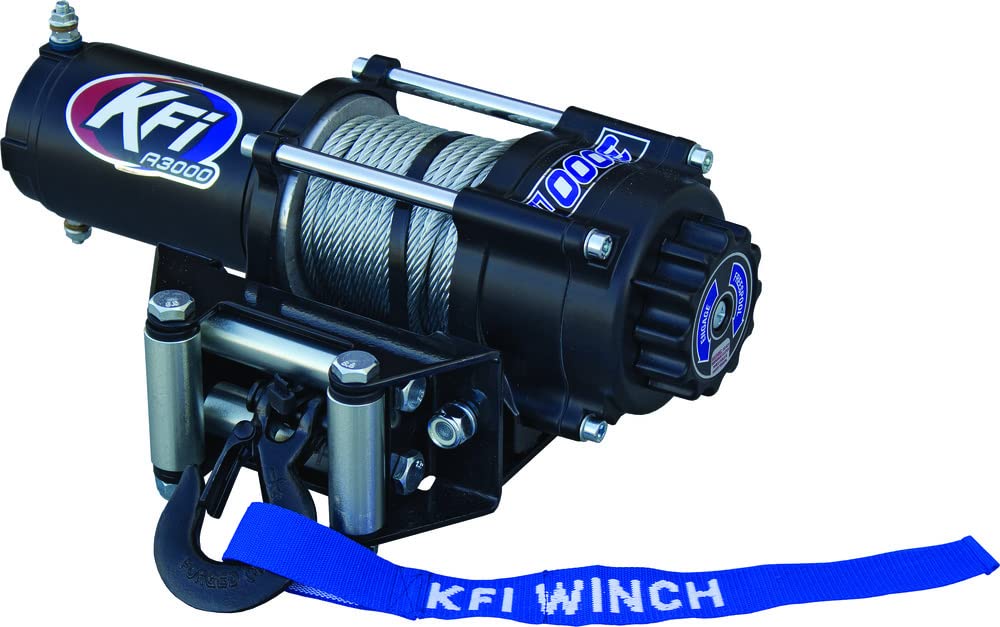 KFI Products A3000 ATV Winch Kit - 3000 lbs Capacity