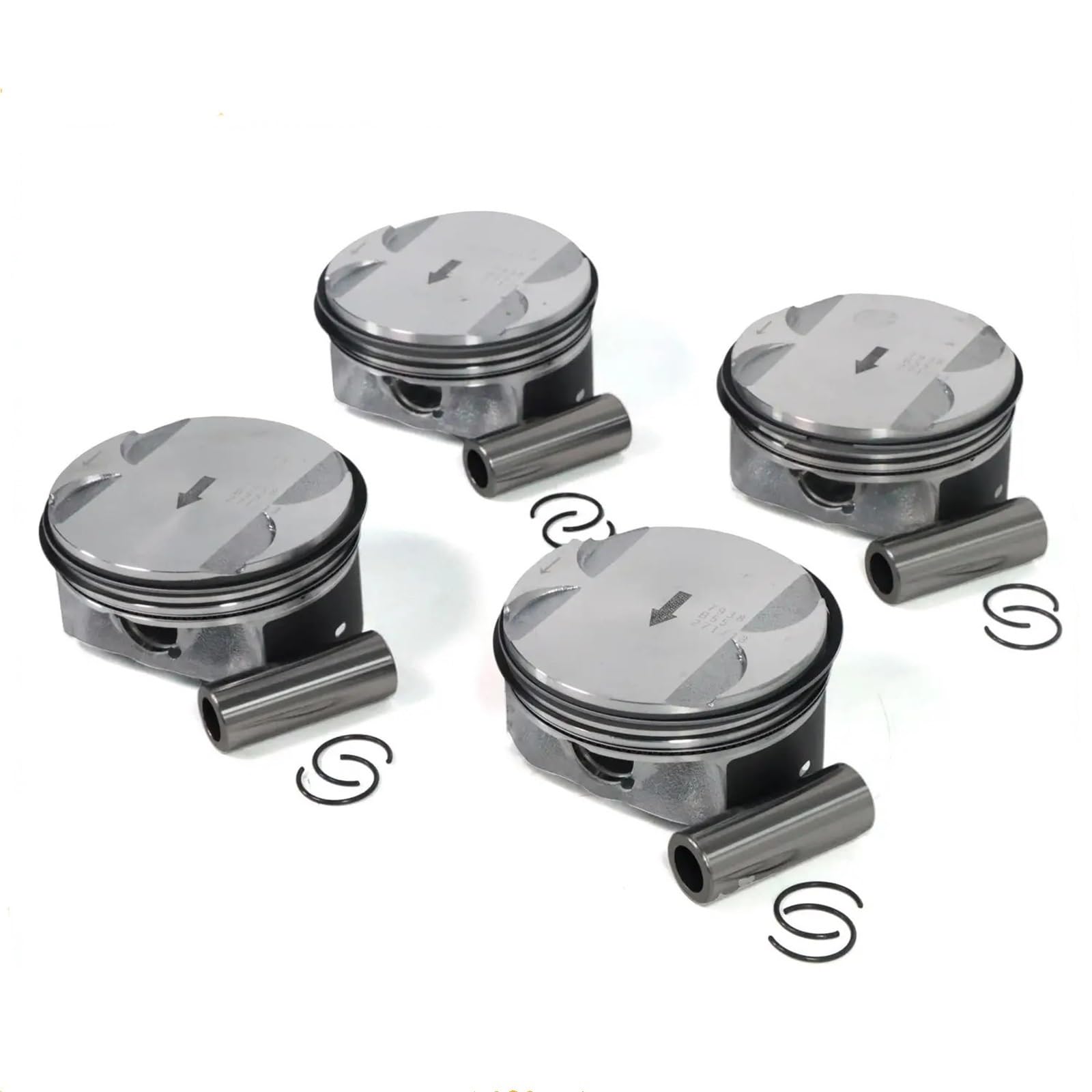 Anello Pistone Kit di 4 pistoni e fasce elastiche motore per Chevy Captiva Cobalt Equinox HHR Impala 2.4L Sostituire