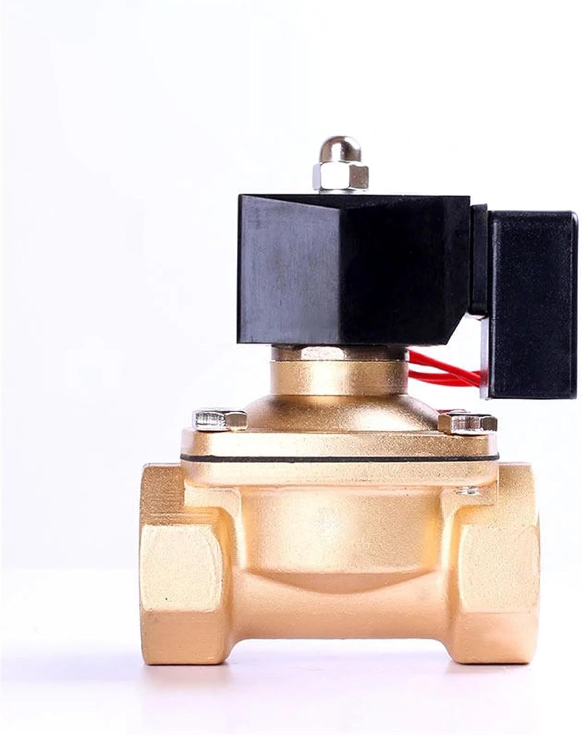 1-1/2" Normally Closed Brass 24 Hours Non Hot Energy-saving Solenoid Valve 24V 12V 220V 110V(BSP_24VAC_VIT-SEAL)