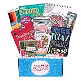 Beyond Bookmarks Teen Scene - Girl's Summer Camp Care Package or Birthday Gift Includes Fun Teen Oriented Activities and Gifts