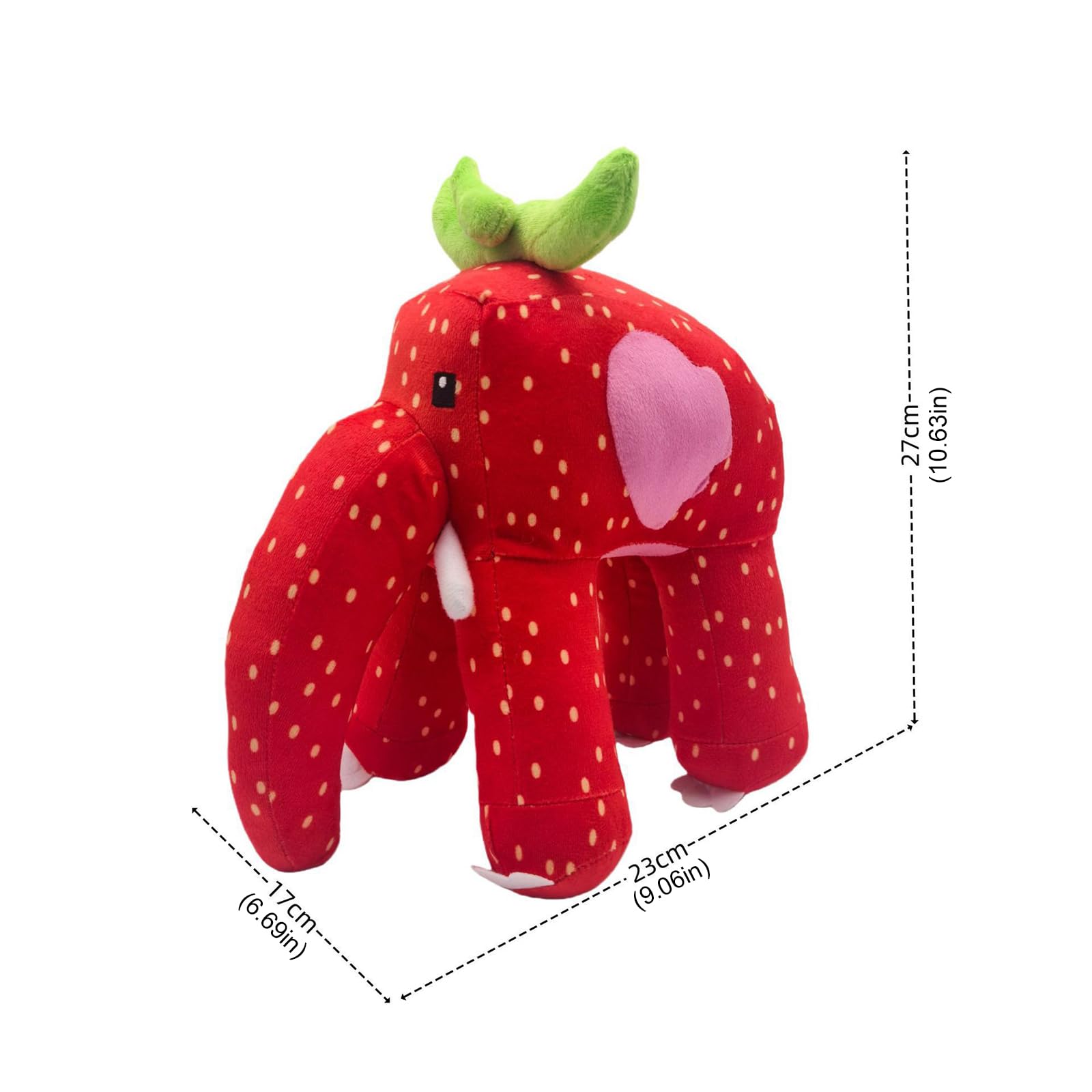 Peluche Brainrot De 25 Cm – Muñeco Suave Inspirado En ‘Steal The Brain’ Para Coleccionar Y Decorar