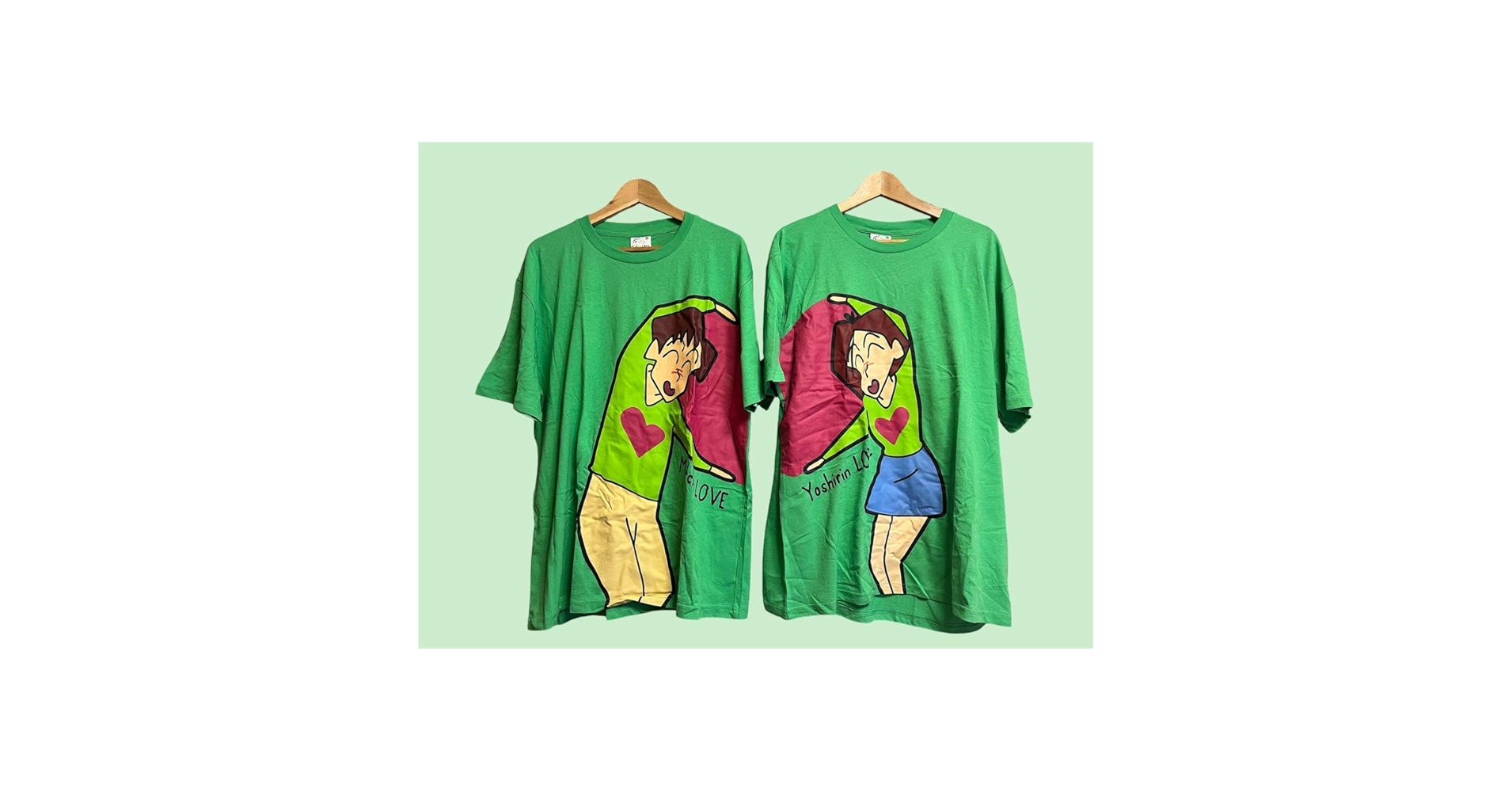 Ｔシャツ ミッチー&ヨシリン Amazon.co.jp: しんちゃん ミッチーヨシリン Tシャツセット